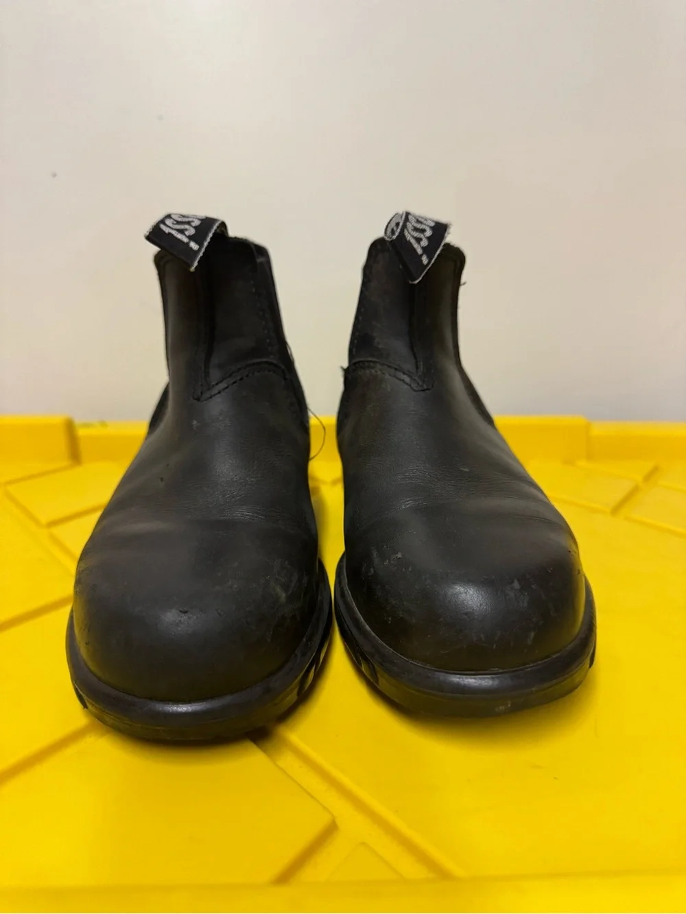 Rossi Endura Chelsea Boots Size 5 Black Leather Made in Australia Work Boots